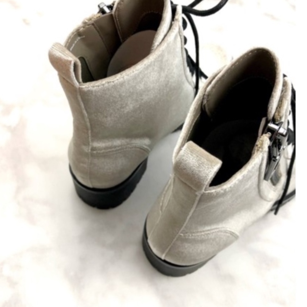 Dolce Vita Palmer Combat Boots Booties - Picture 7 of 8